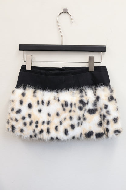 25-915 Wild Fur SkirtA353