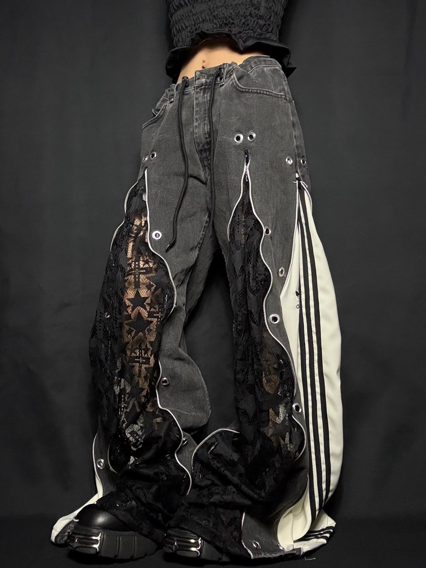 1618 remake lace denim_RA806