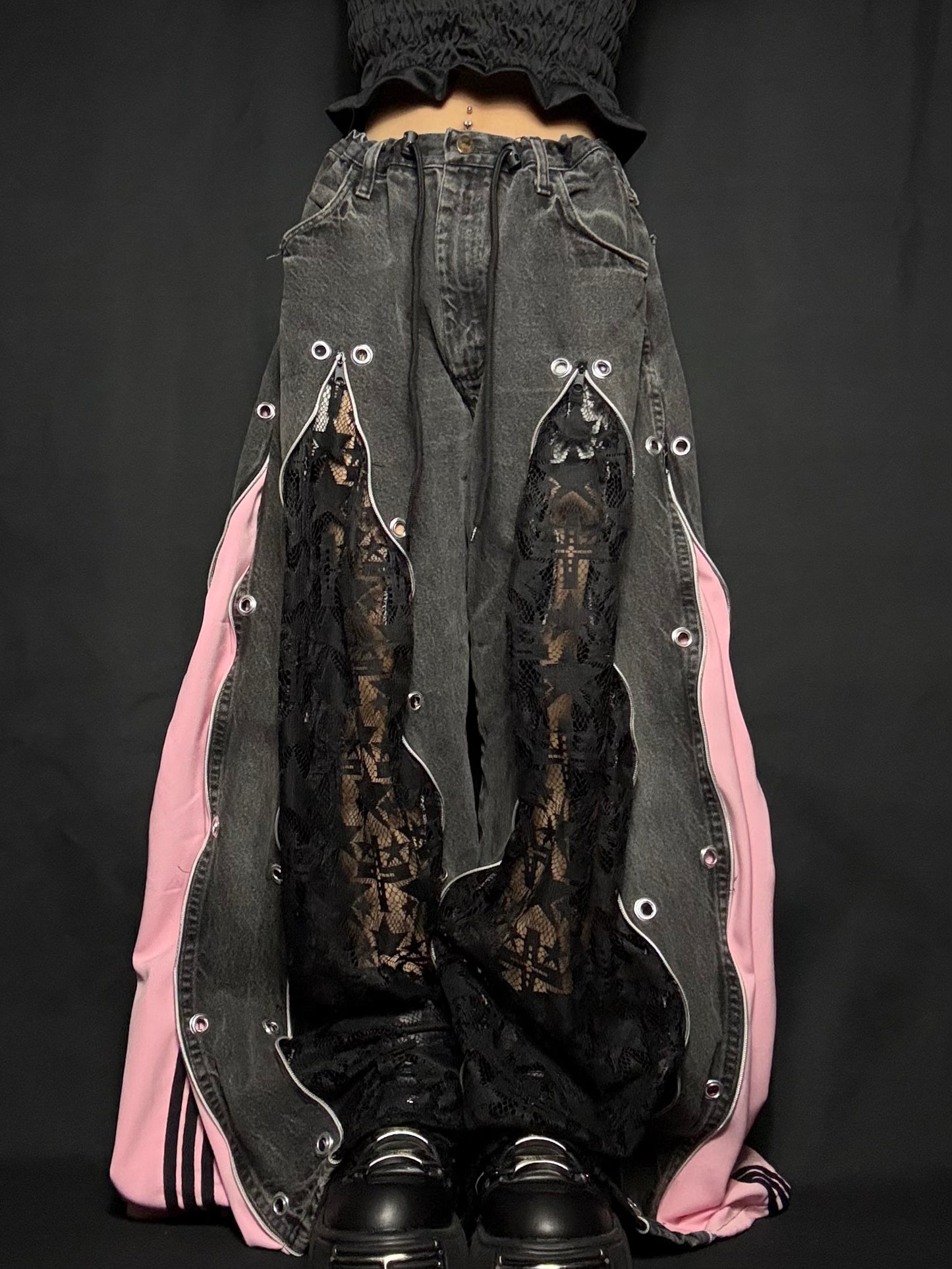 1618 remake lace denim_RA808