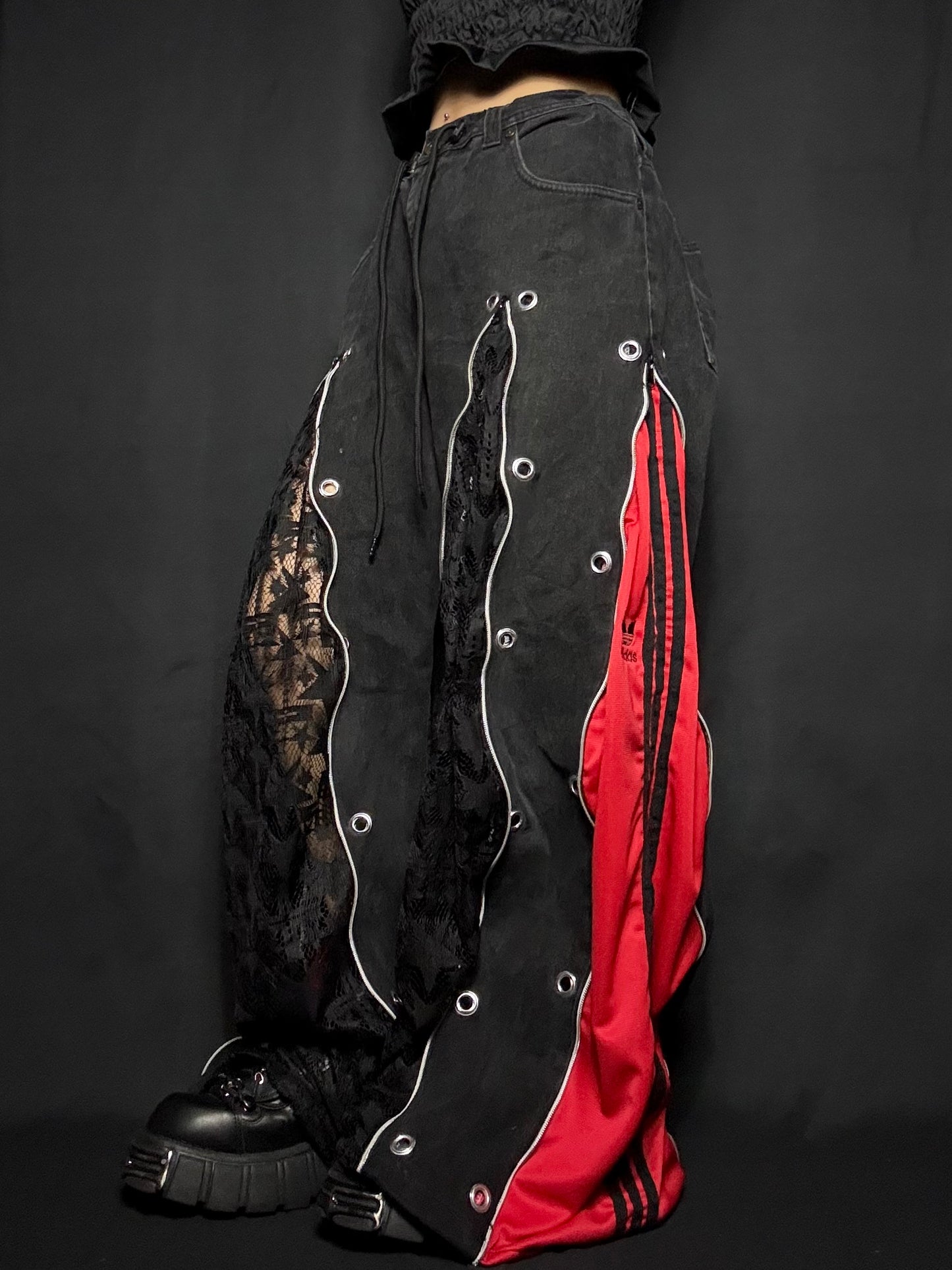 1618 remake lace denim_RA813