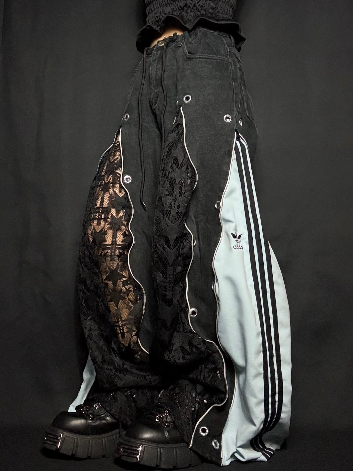 1618 remake lace denim_RA814