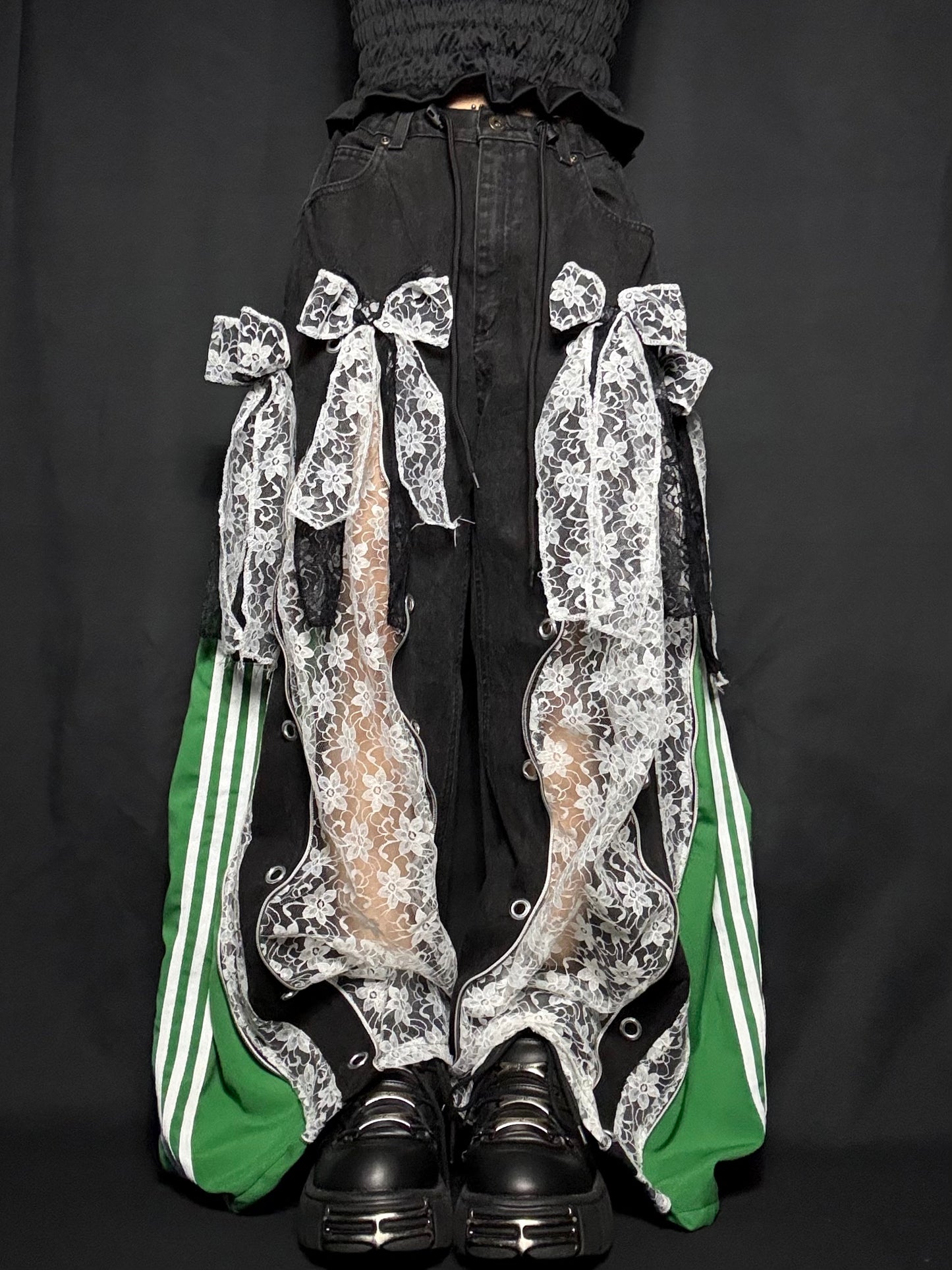 1618 remake ribbon denim_RA844