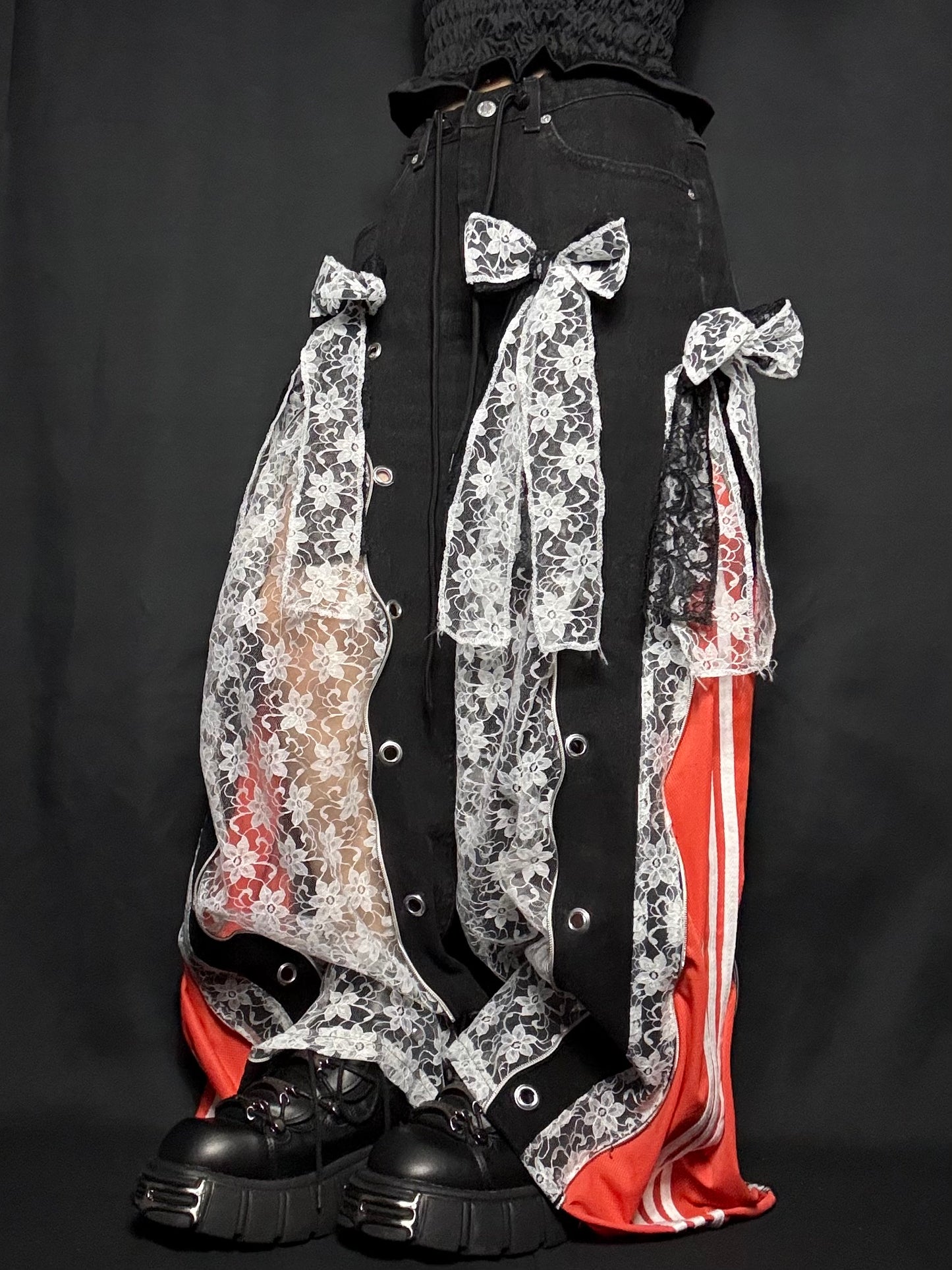 1618 remake ribbon denim_RA842
