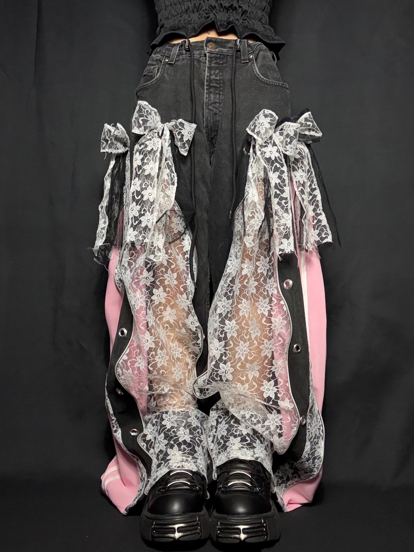 1618 remake ribbon denim_RA840