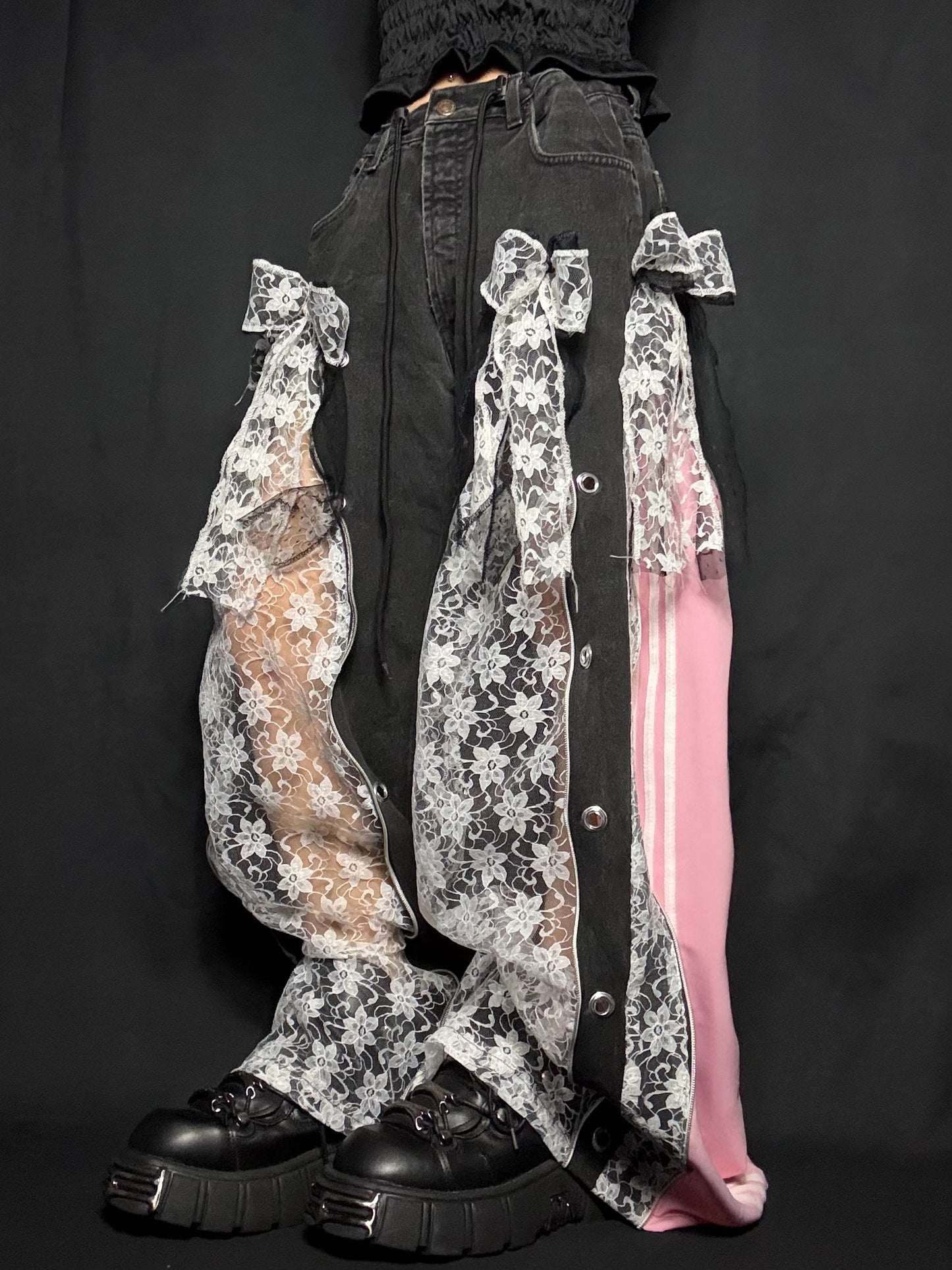 1618 remake ribbon denim_RA840