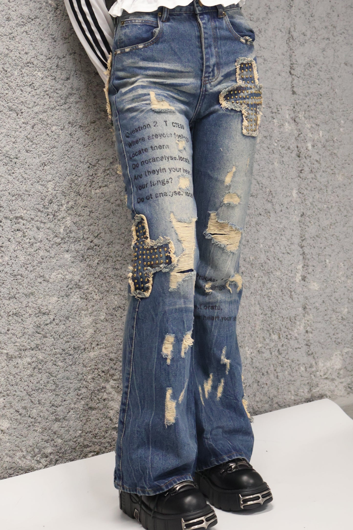 Faith Destroy Denim A279