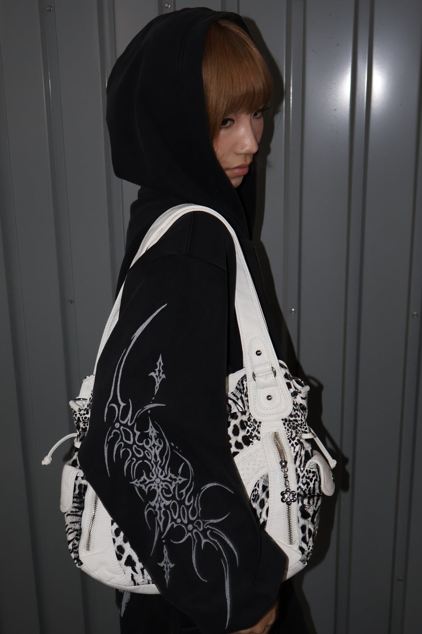 Acid Fade Zip Hoodie A313