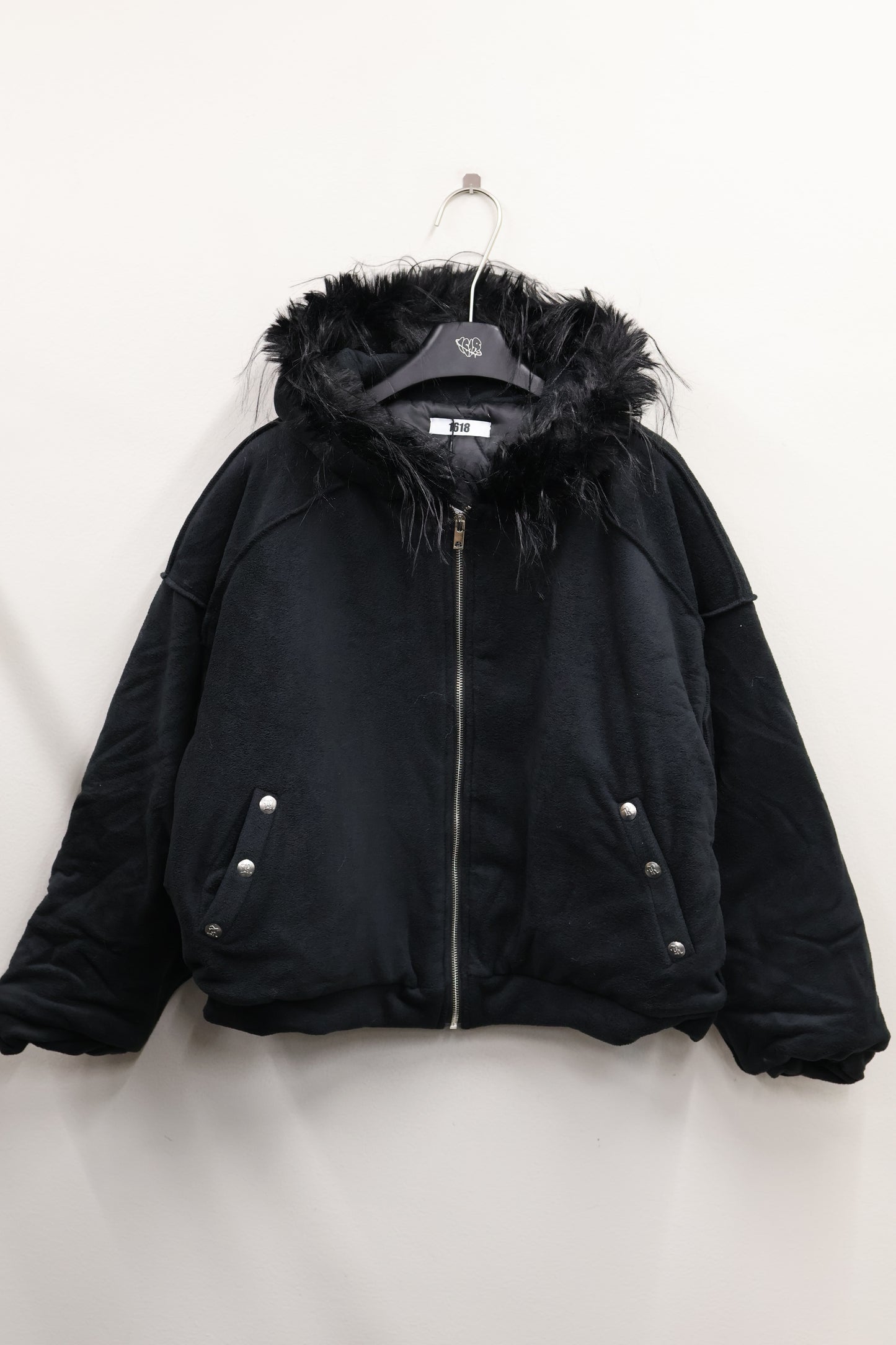 24-K46 velvet fur jacket A361