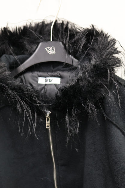 24-K46 velvet fur jacket A361