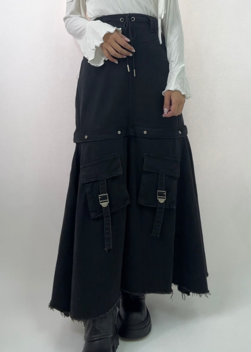 2waycut denimskirt