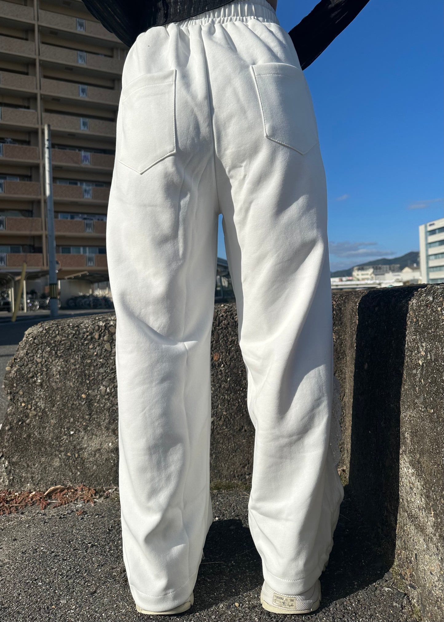 sidelace pants