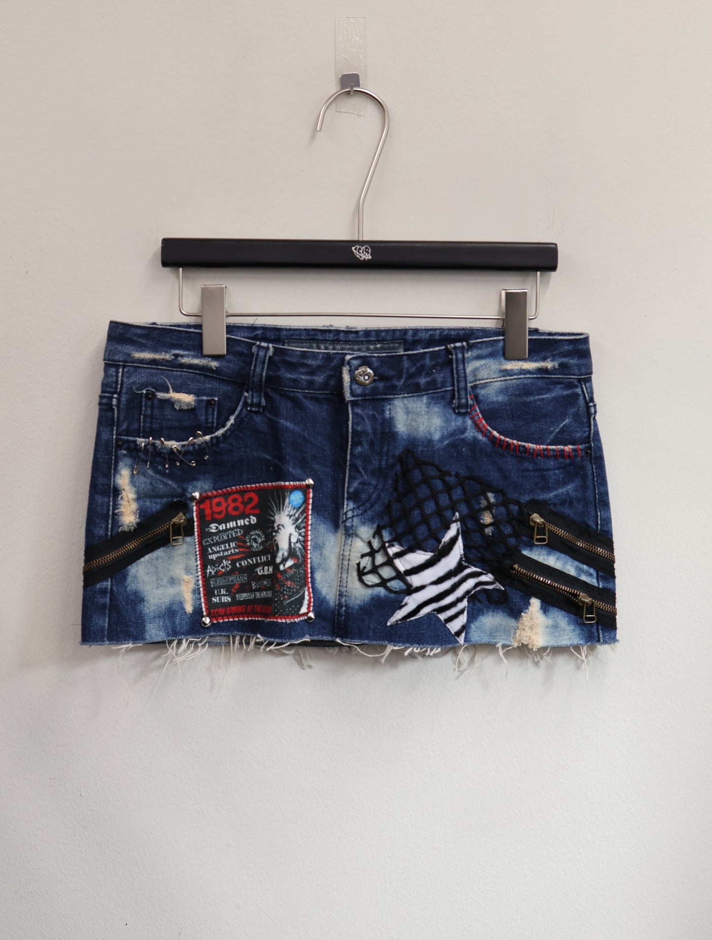 1618 remake denim skirt_RA181