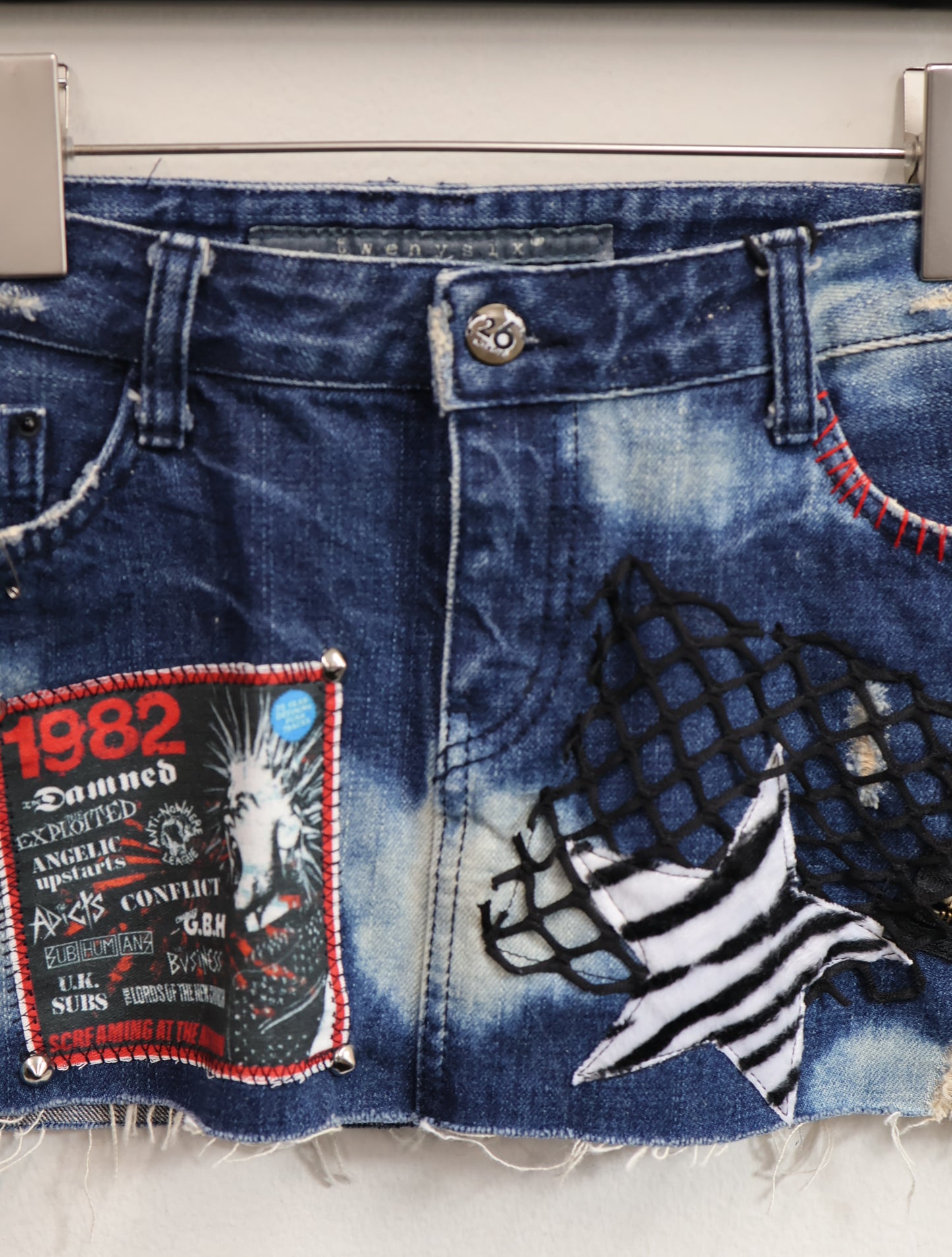 1618 remake denim skirt_RA181