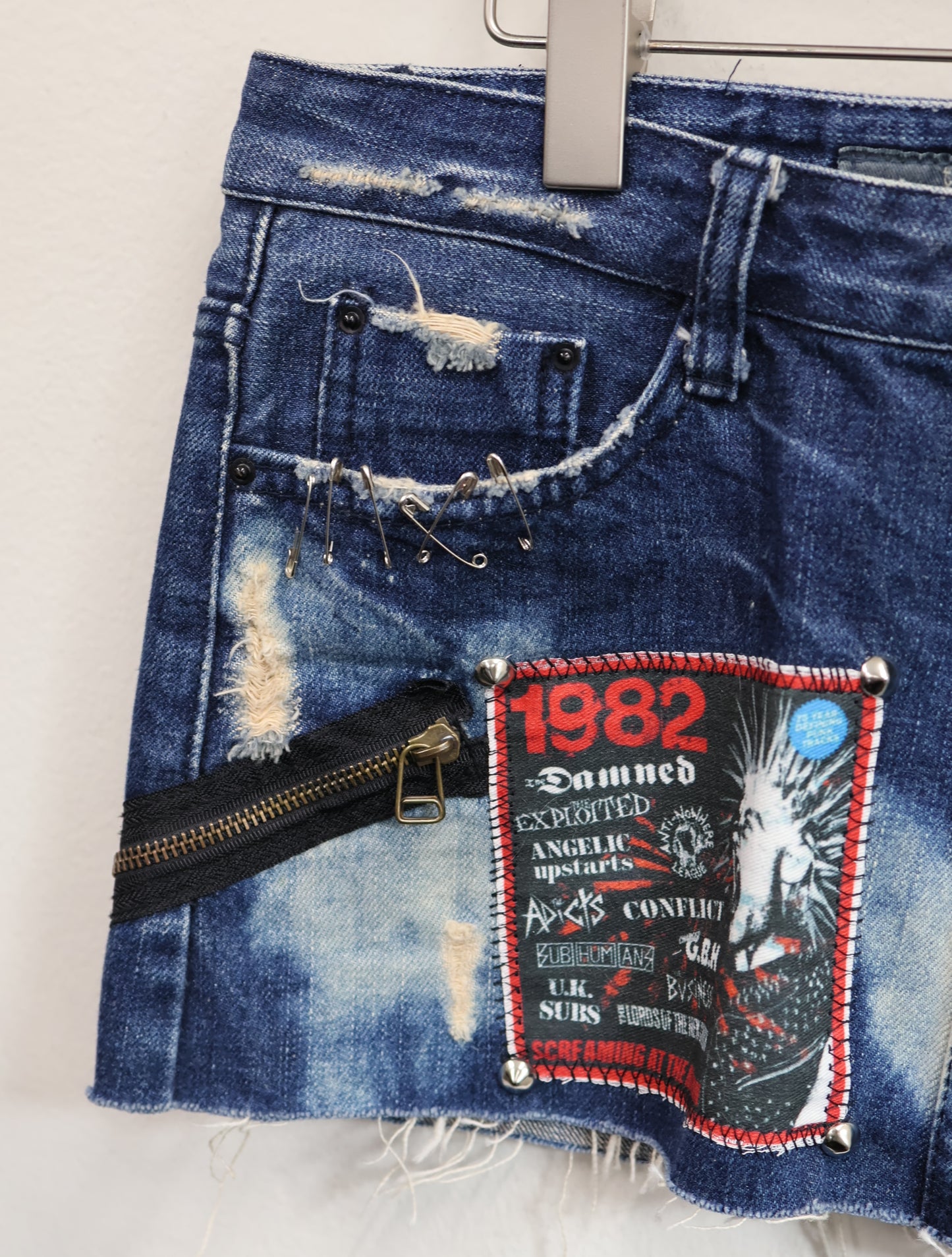 1618 remake denim skirt_RA181