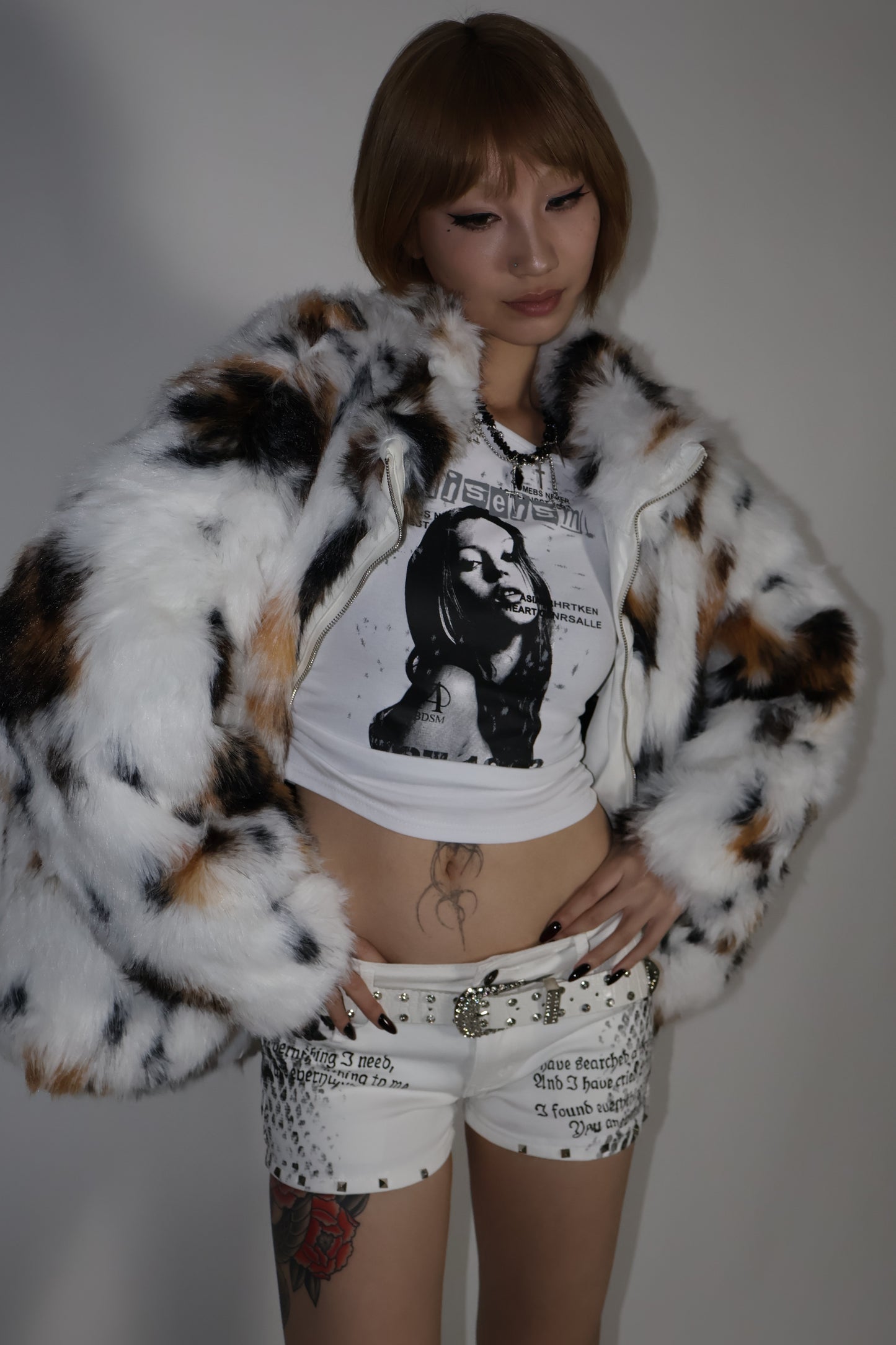 brown mix fur outer A367