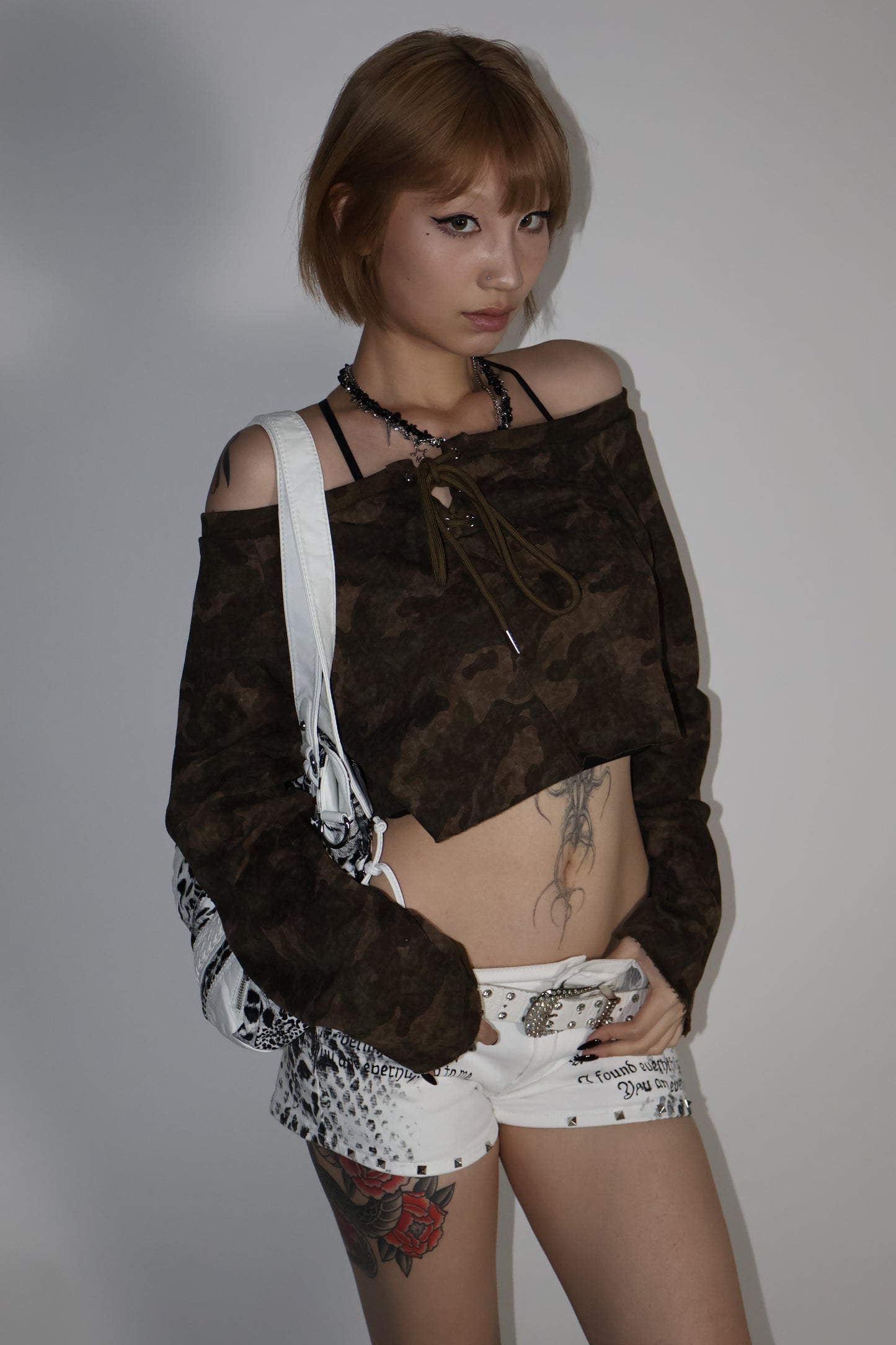Camo Crop A308
