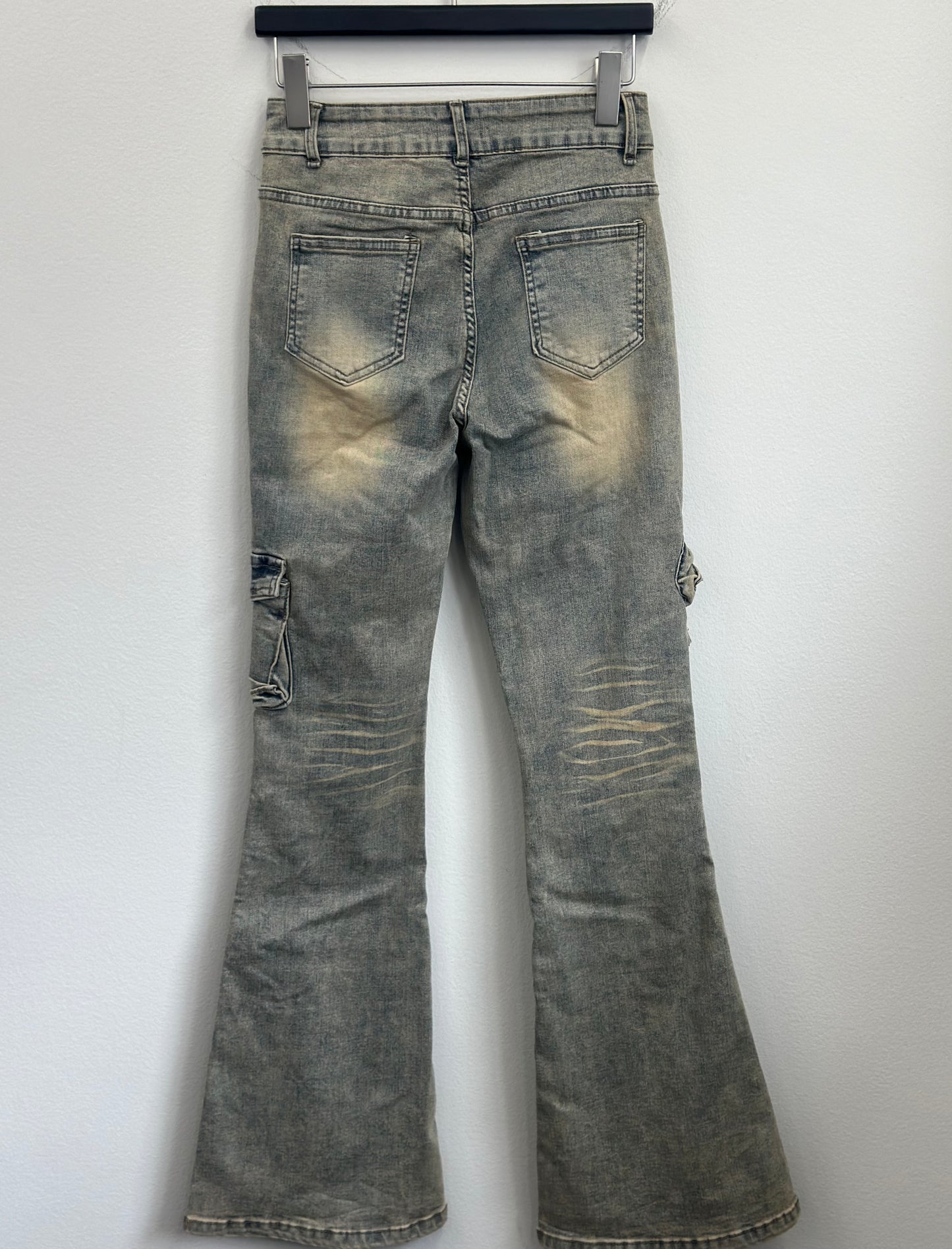 diagonal beltpants A15