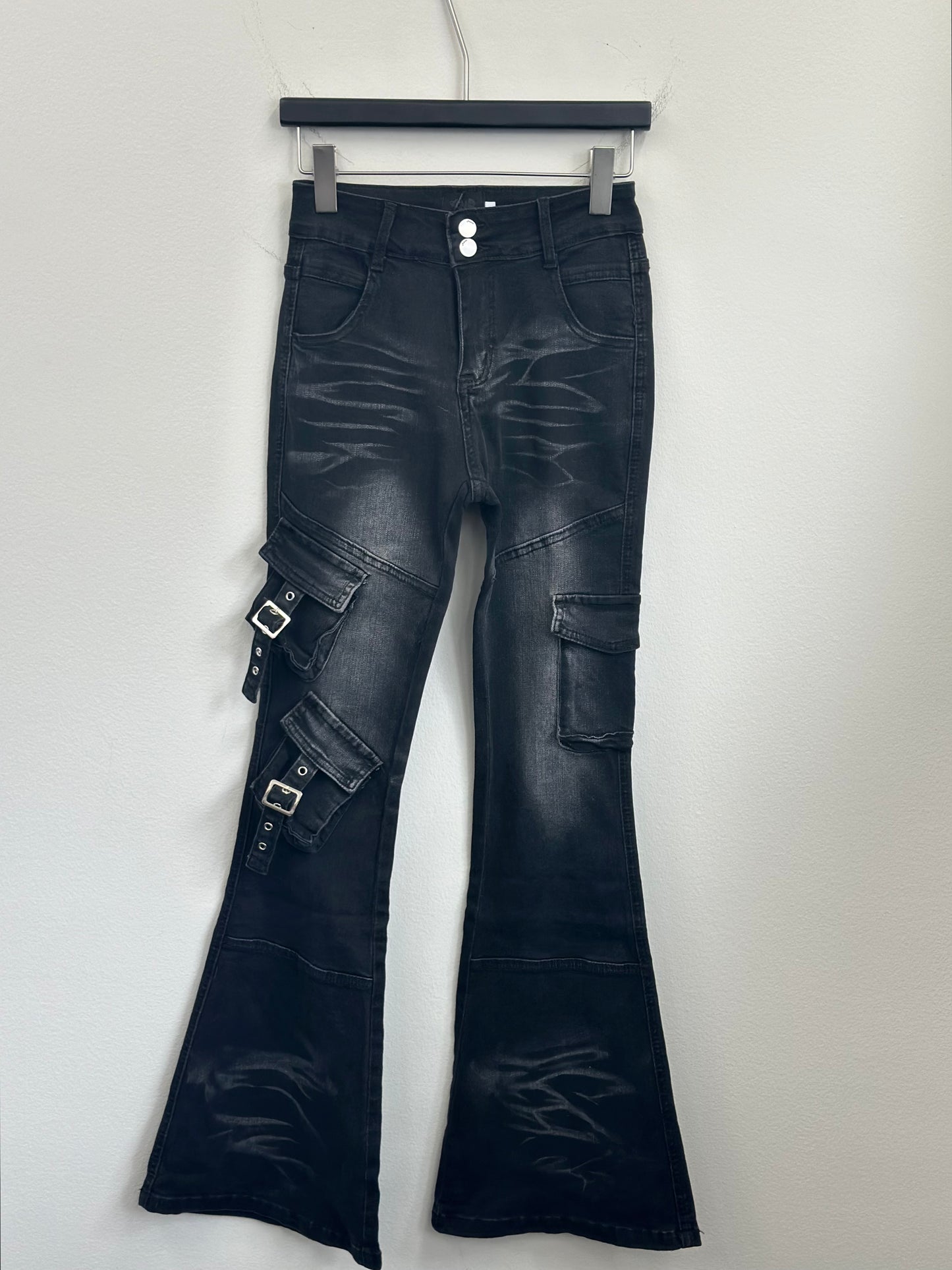 diagonal beltpants A15