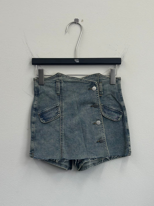 botann denim skirt A41