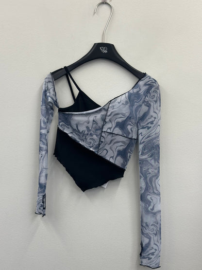 2piece marble L/S A93