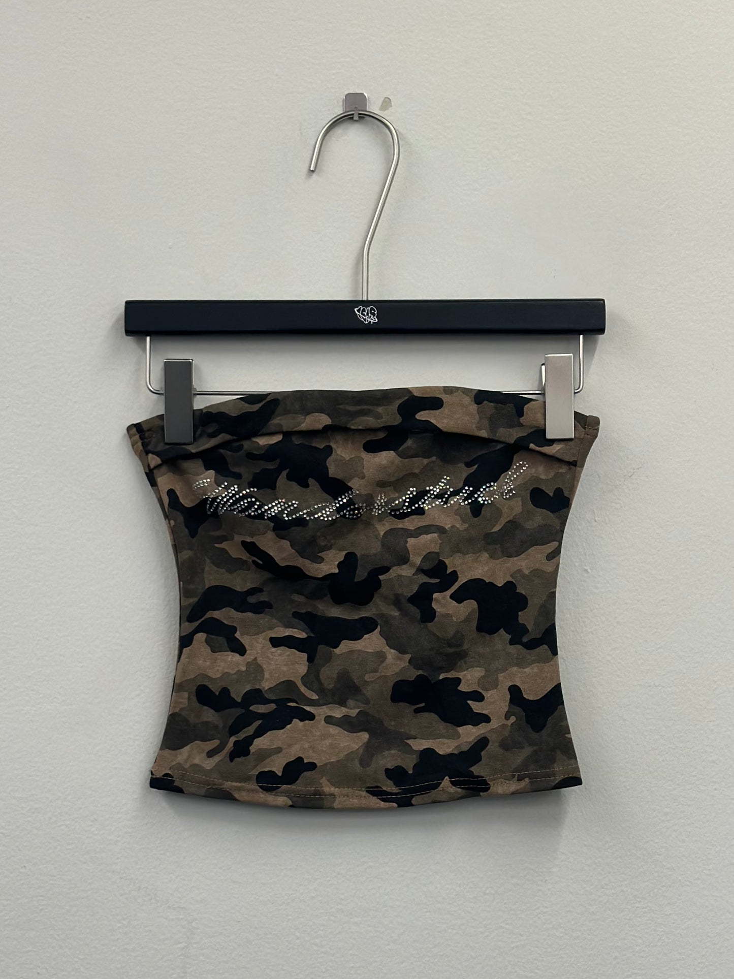 camo bustier A89