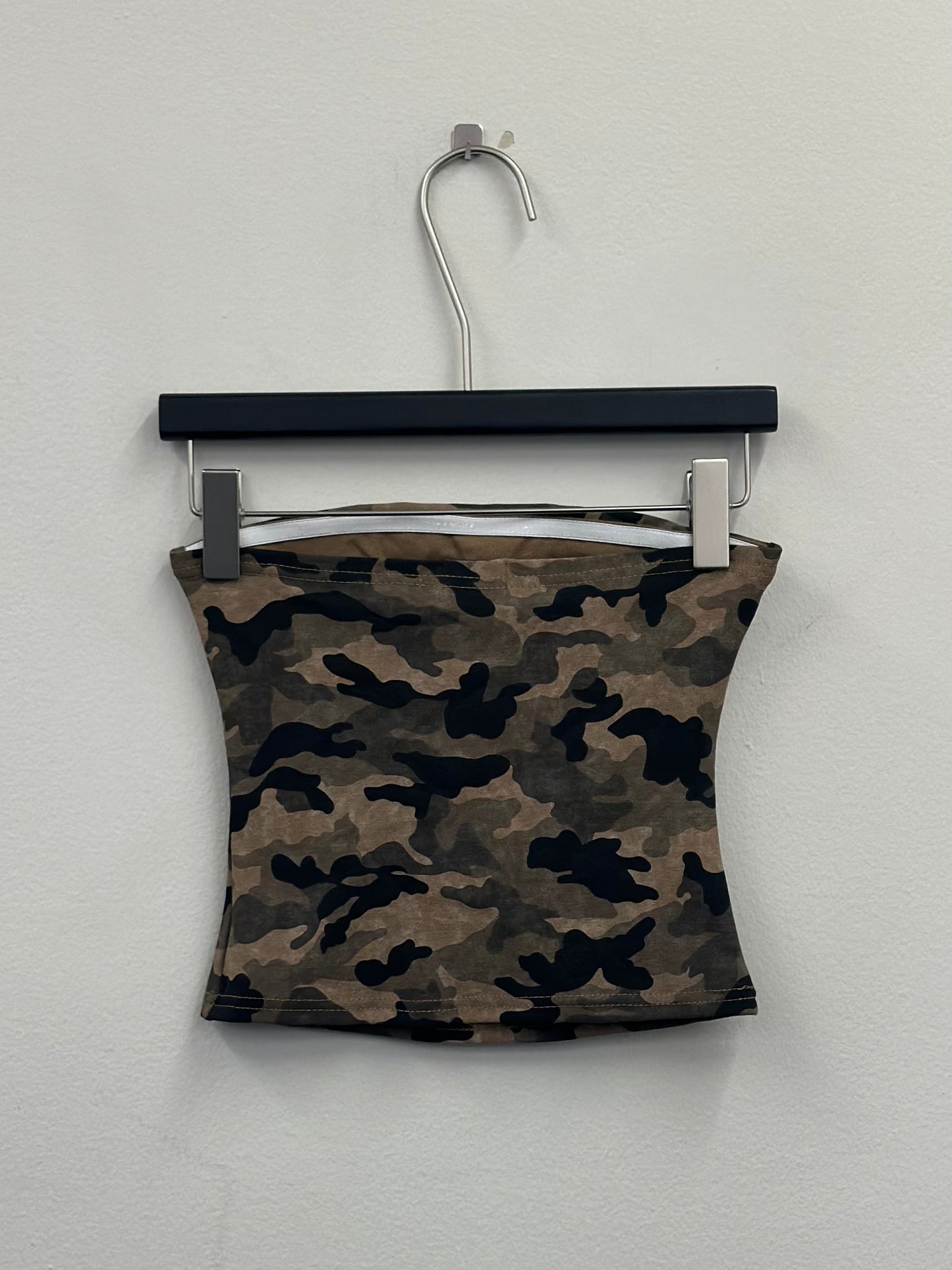 camo bustier A89