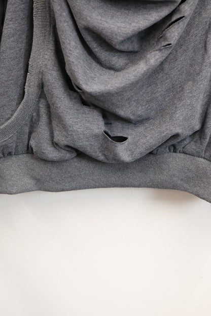 25-938 Drape Zip Hoodie A384