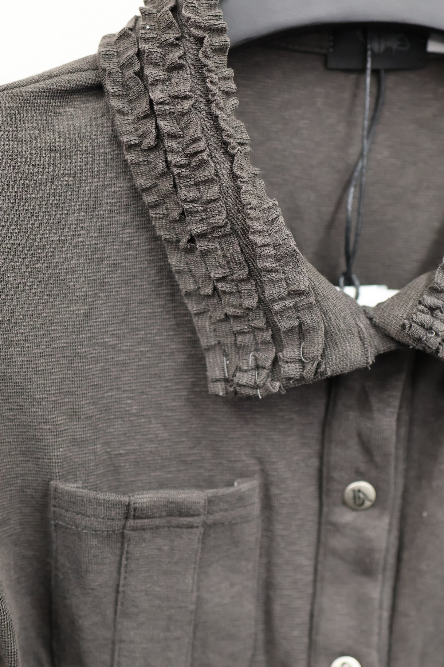 25-913 Shaggy Collar Top A381