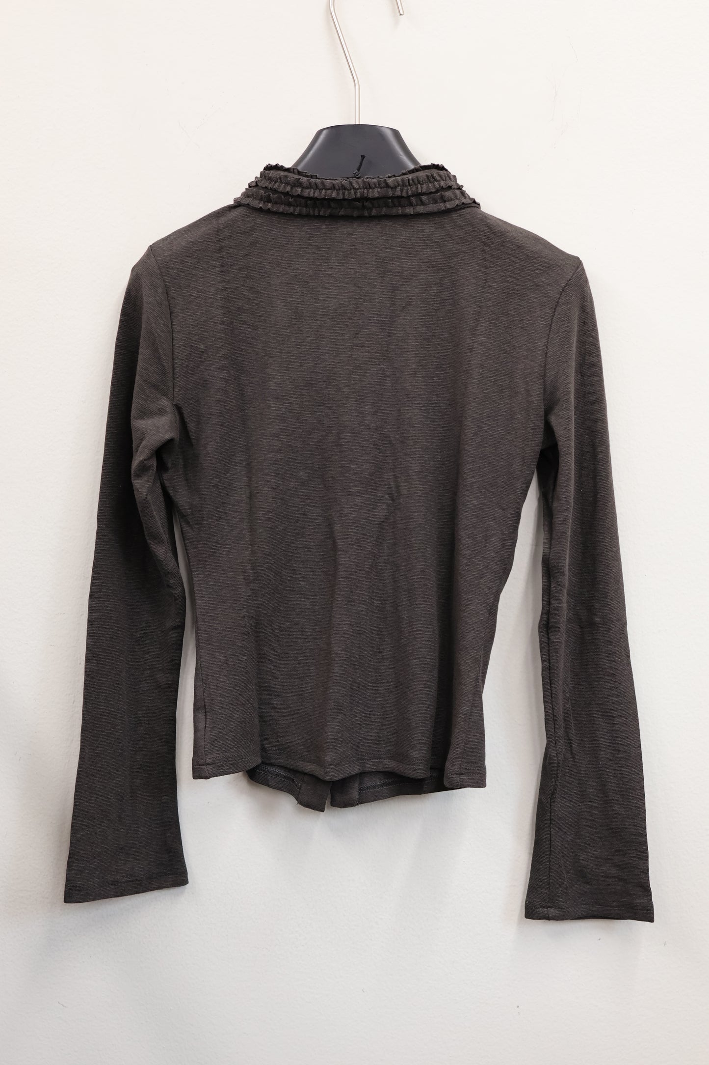 25-913 Shaggy Collar Top A381