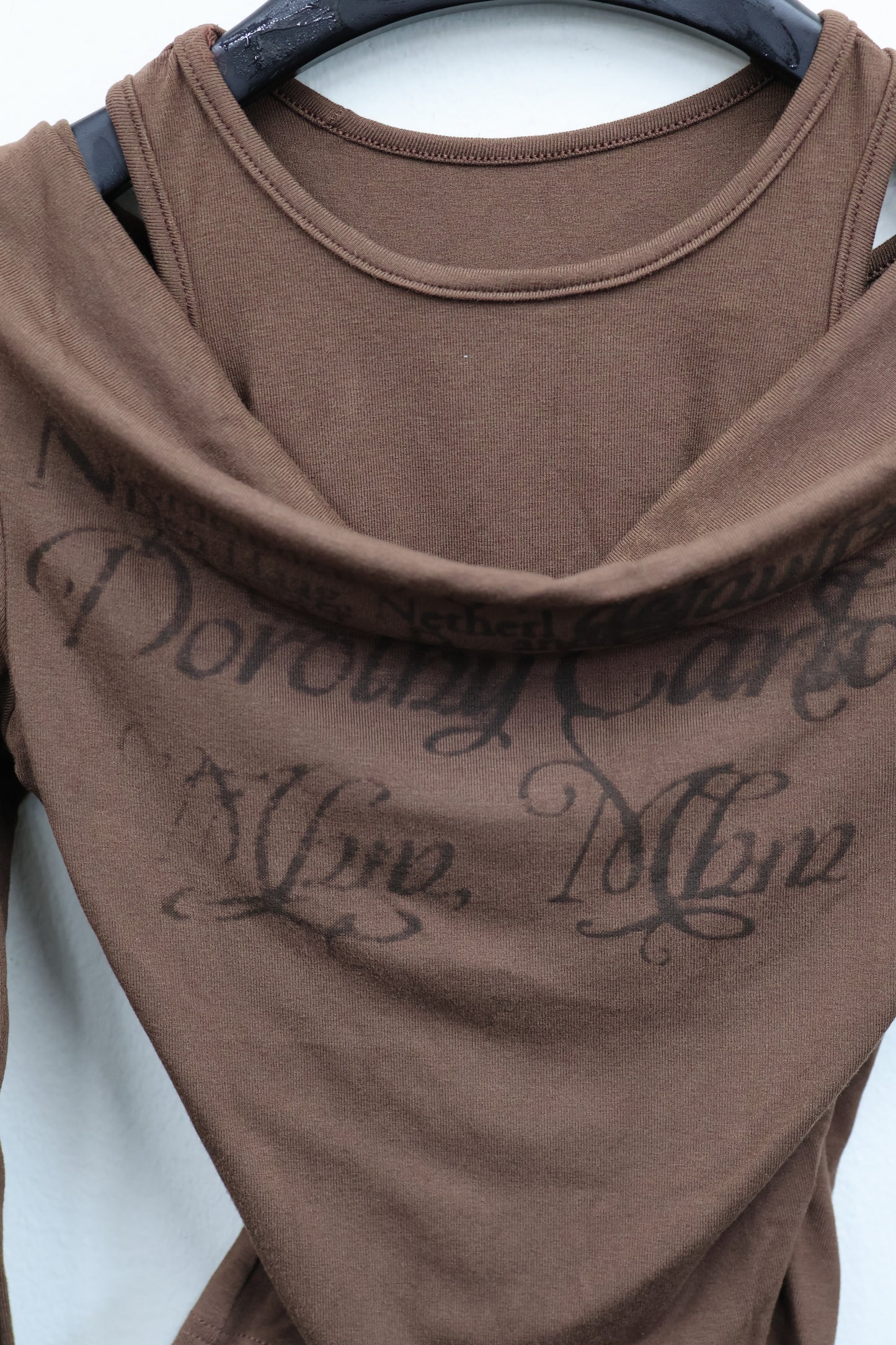 open shoulder L/S A380