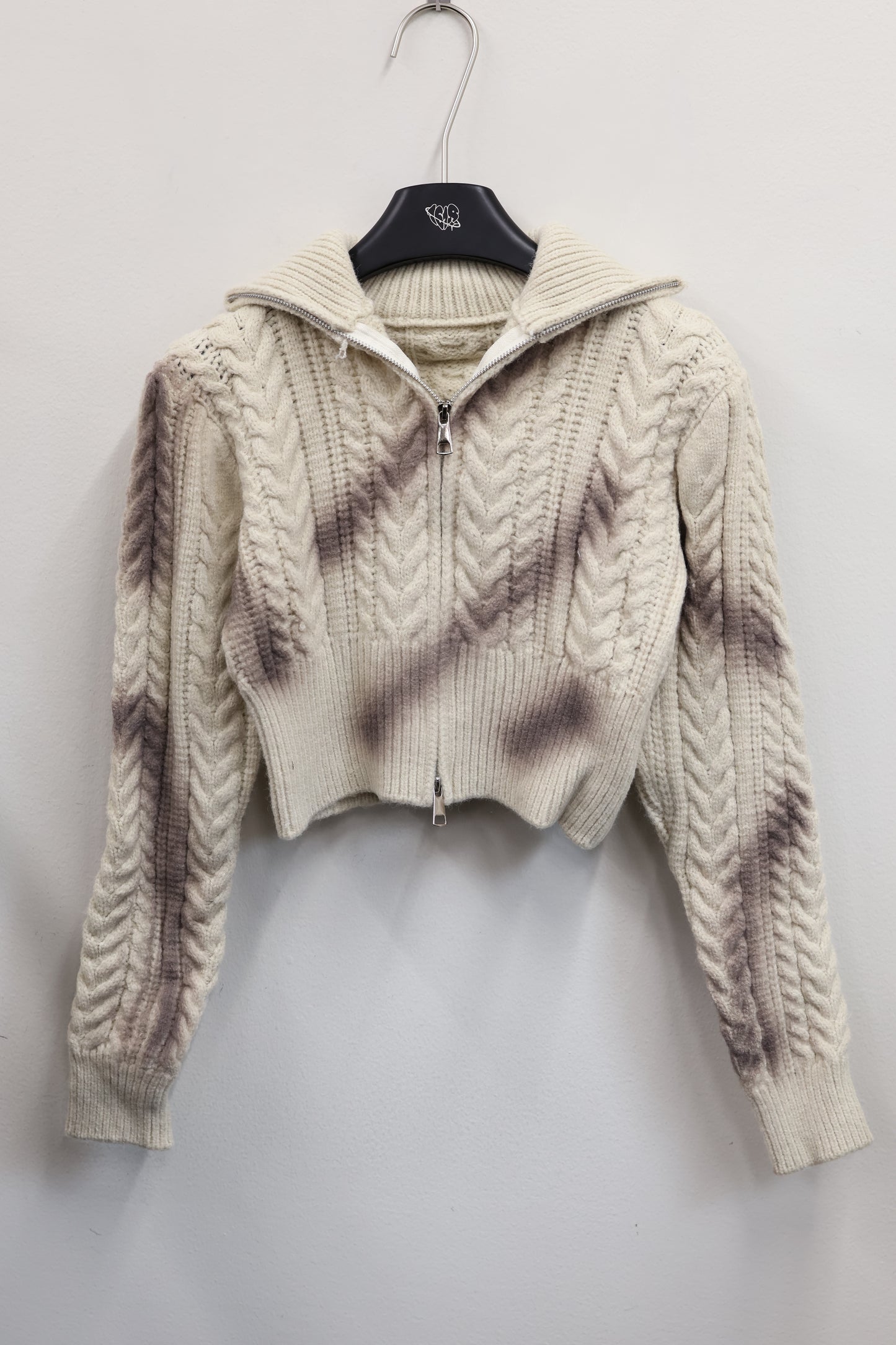 highjack  short zip knitA373