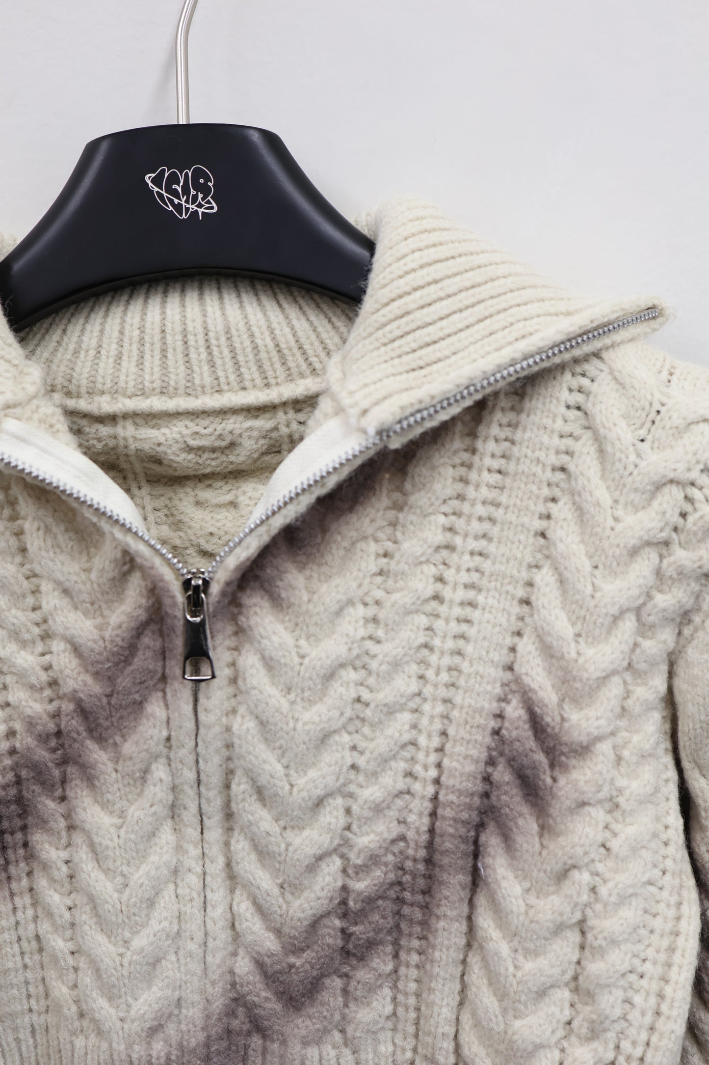 highjack  short zip knitA373