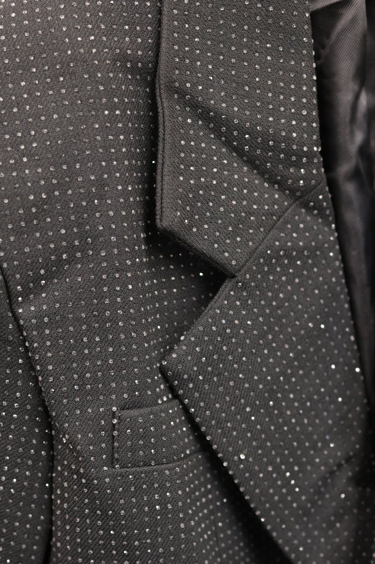 25-K33 rhinestone jacket A370