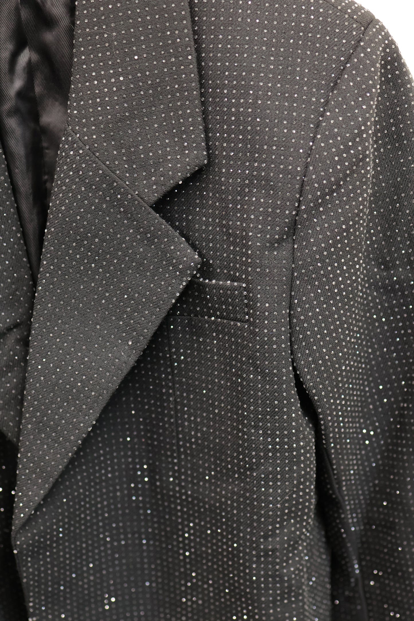 25-K33 rhinestone jacket A370