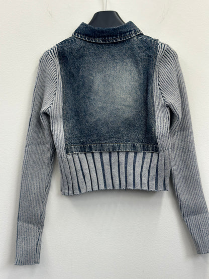 denim knit A125
