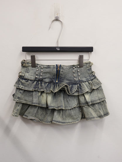 Tier Mini Skirt A491