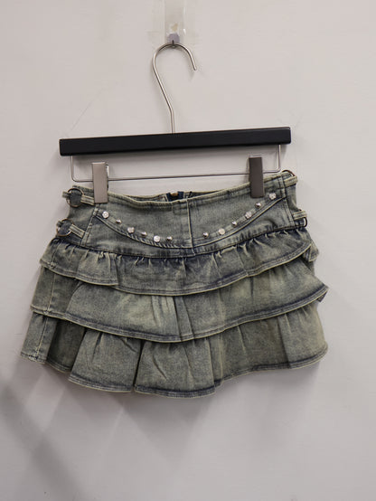 Tier Mini Skirt A491