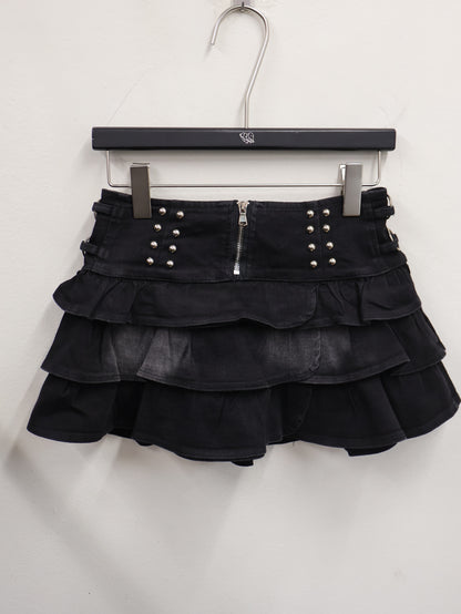 Tier Mini Skirt A491