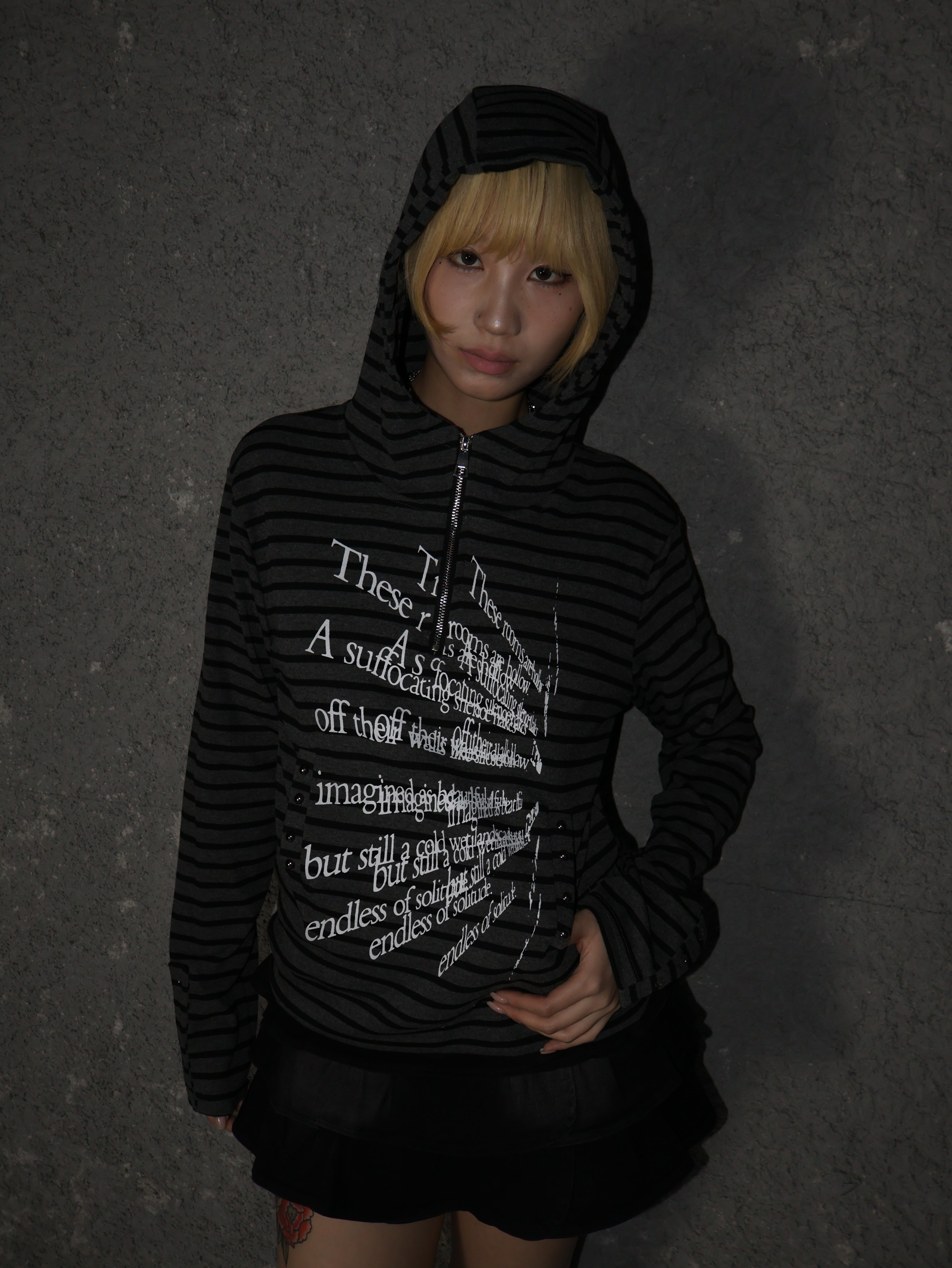 16日まで専門⭐︎PeaceQuietフーデッドパーカー GOTCHA] スマイリー フェイス パーカー | PEET ONLINE STORE