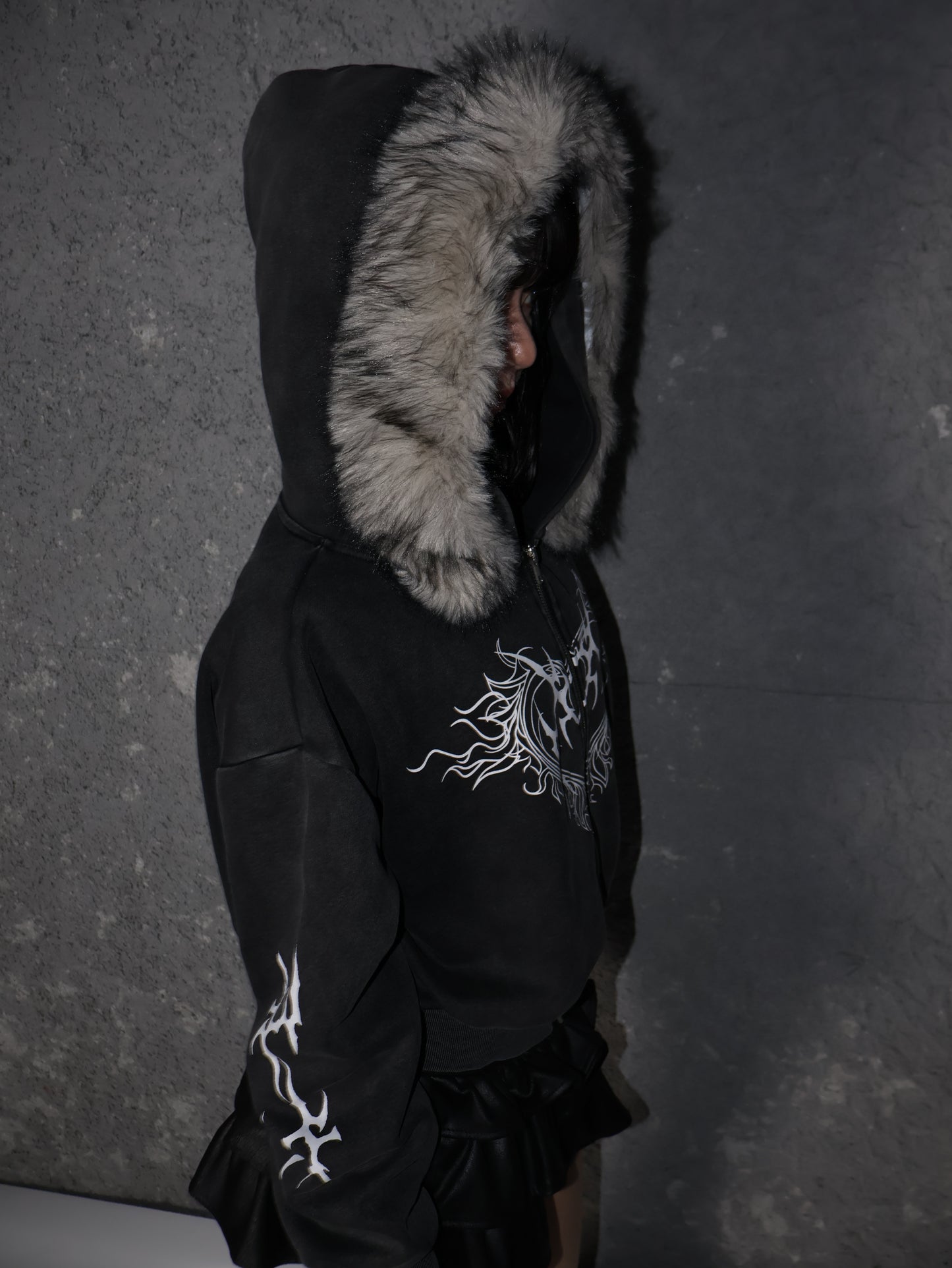 Claw Fur Hoodie A493