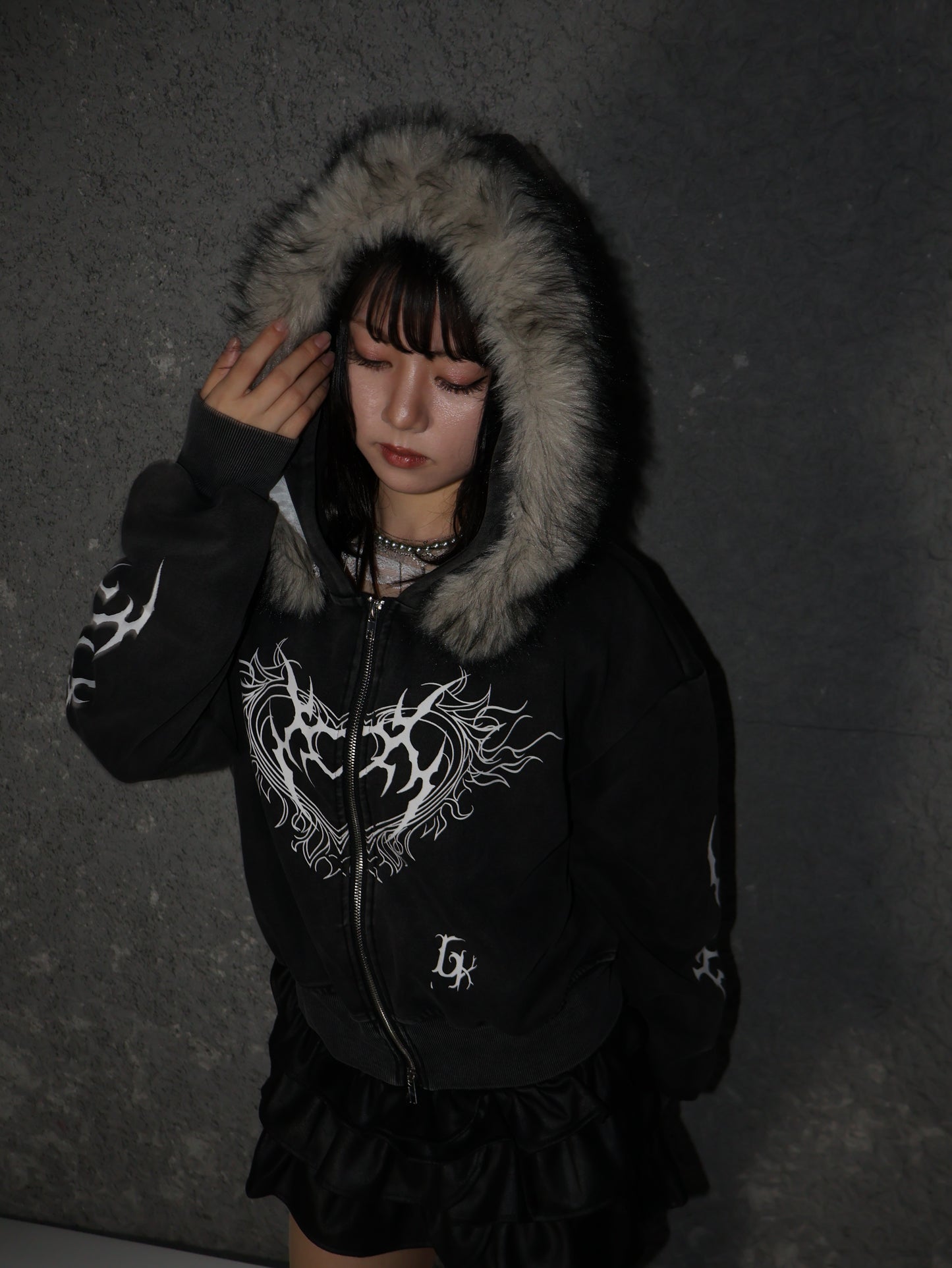Claw Fur Hoodie A493