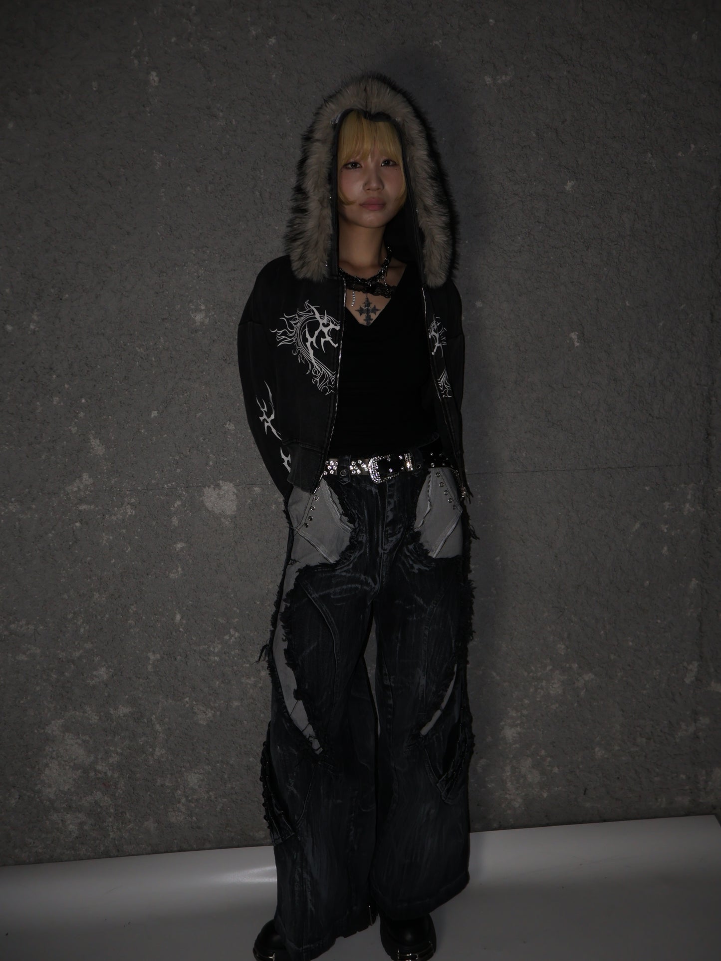 Claw Fur Hoodie A493