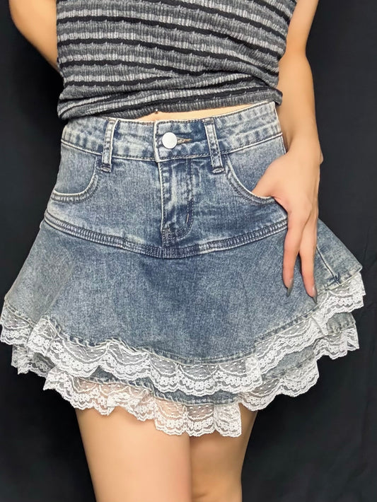 frill skirt A31