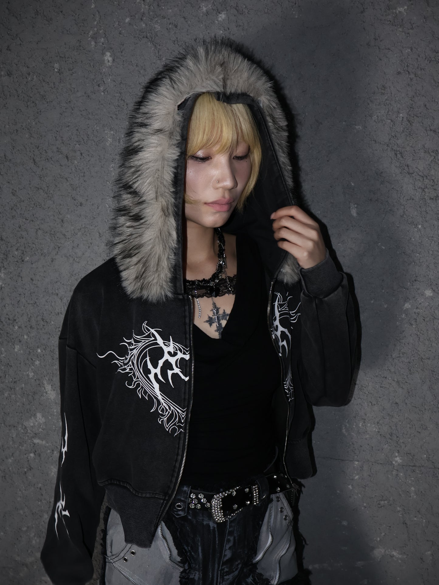 Claw Fur Hoodie A493