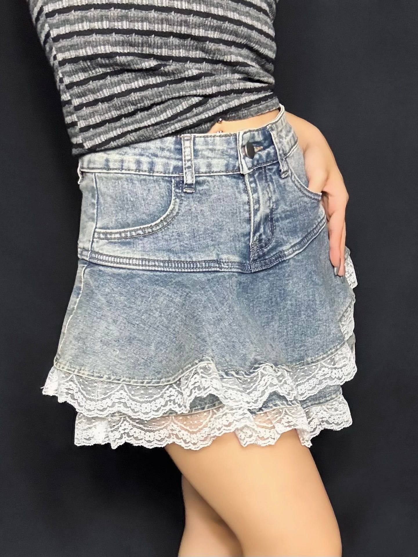 frill skirt A31