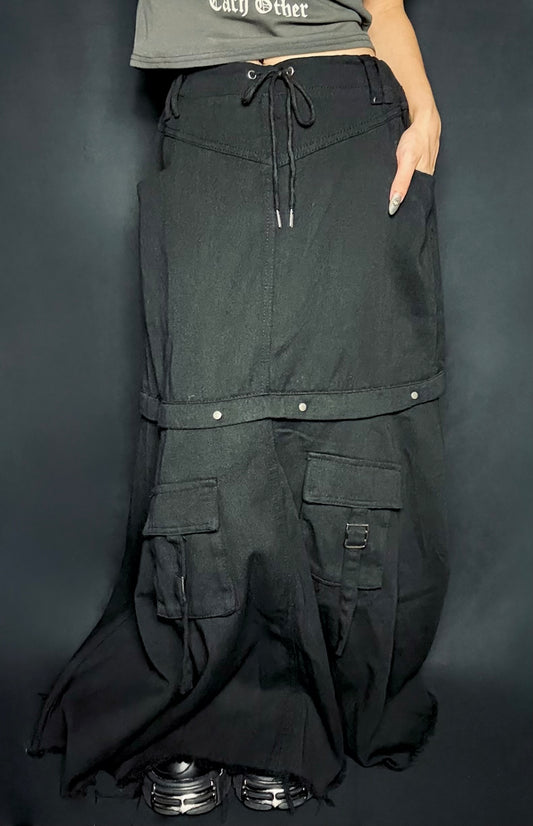 2waycut denimskirt A170