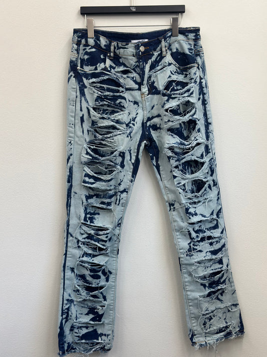 chemical clash denim A169