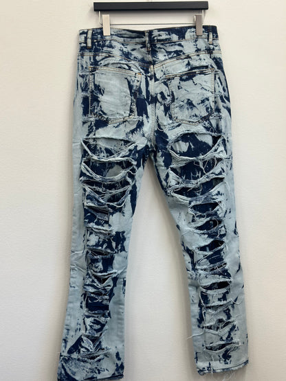 chemical clash denim A169