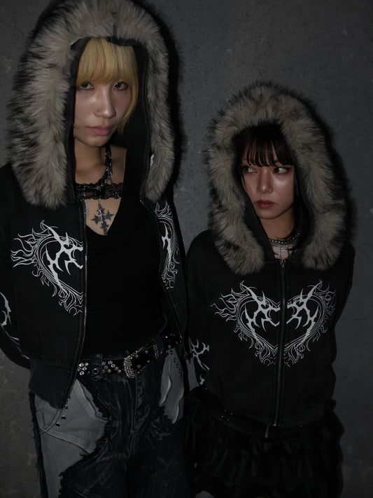 Claw Fur Hoodie A493