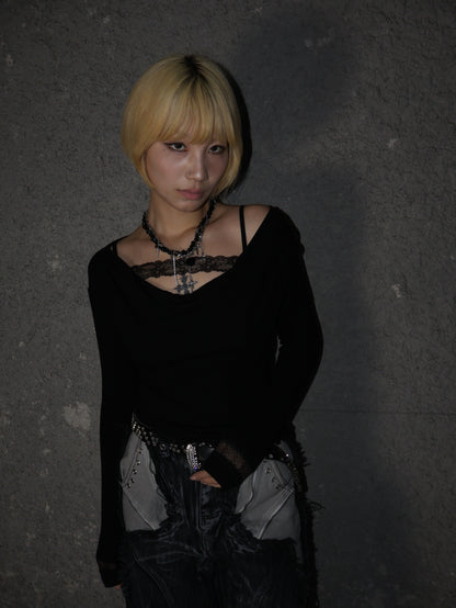 Drape Top A486